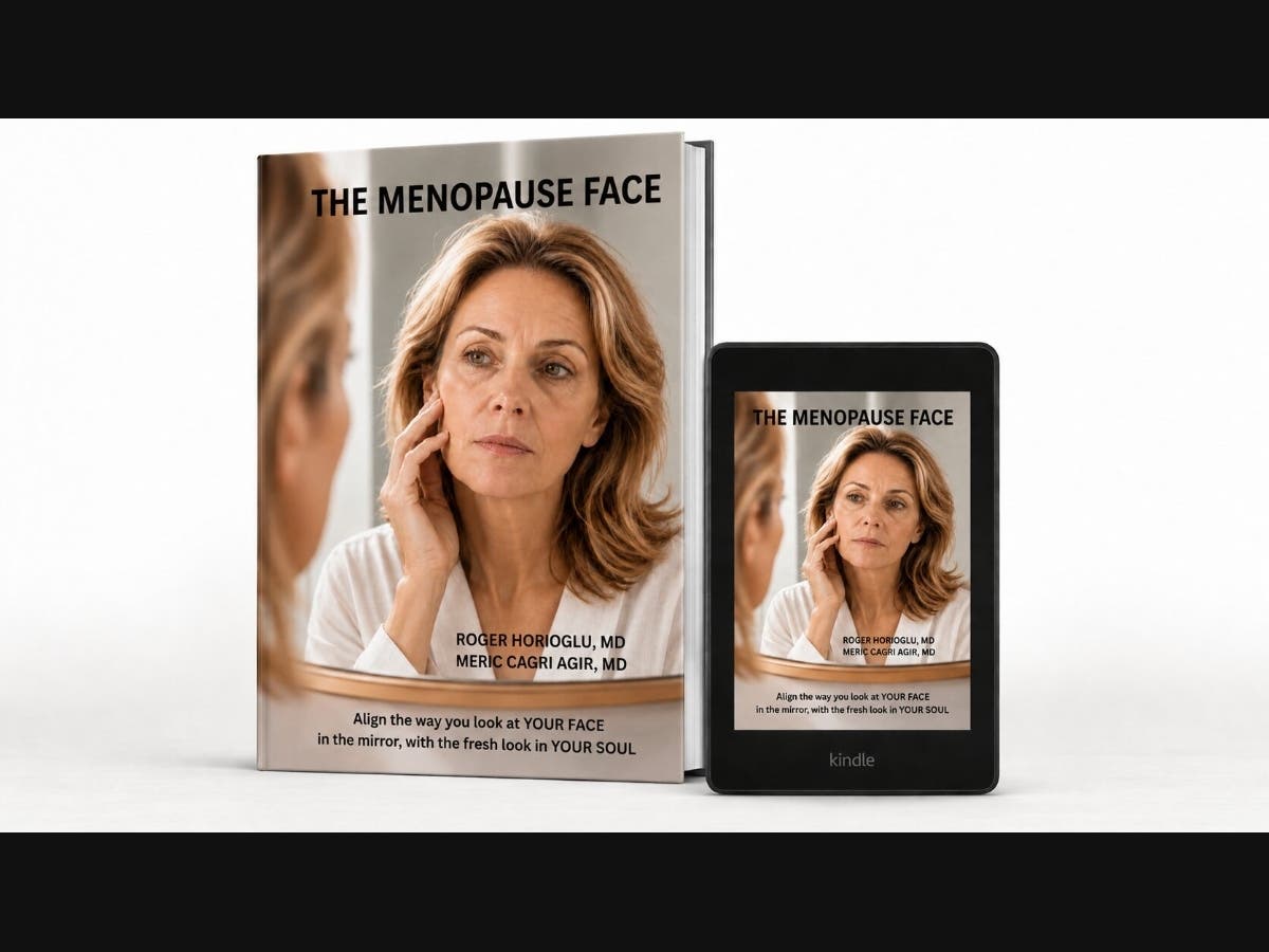 The Menopause Face, by Dr. Roger Horioglu and Dr. Meric Cagri Agir, explores the disconnect between how women feel and what they see in the mirror, while discussing facial aging and modern rejuvenation options.