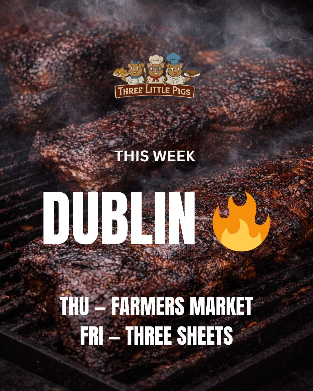 Chicago BBQ This Week in Dublin (Farmers Market + Pop-Up)