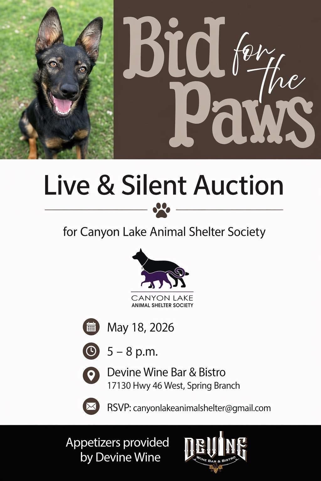 Bid for the Paws