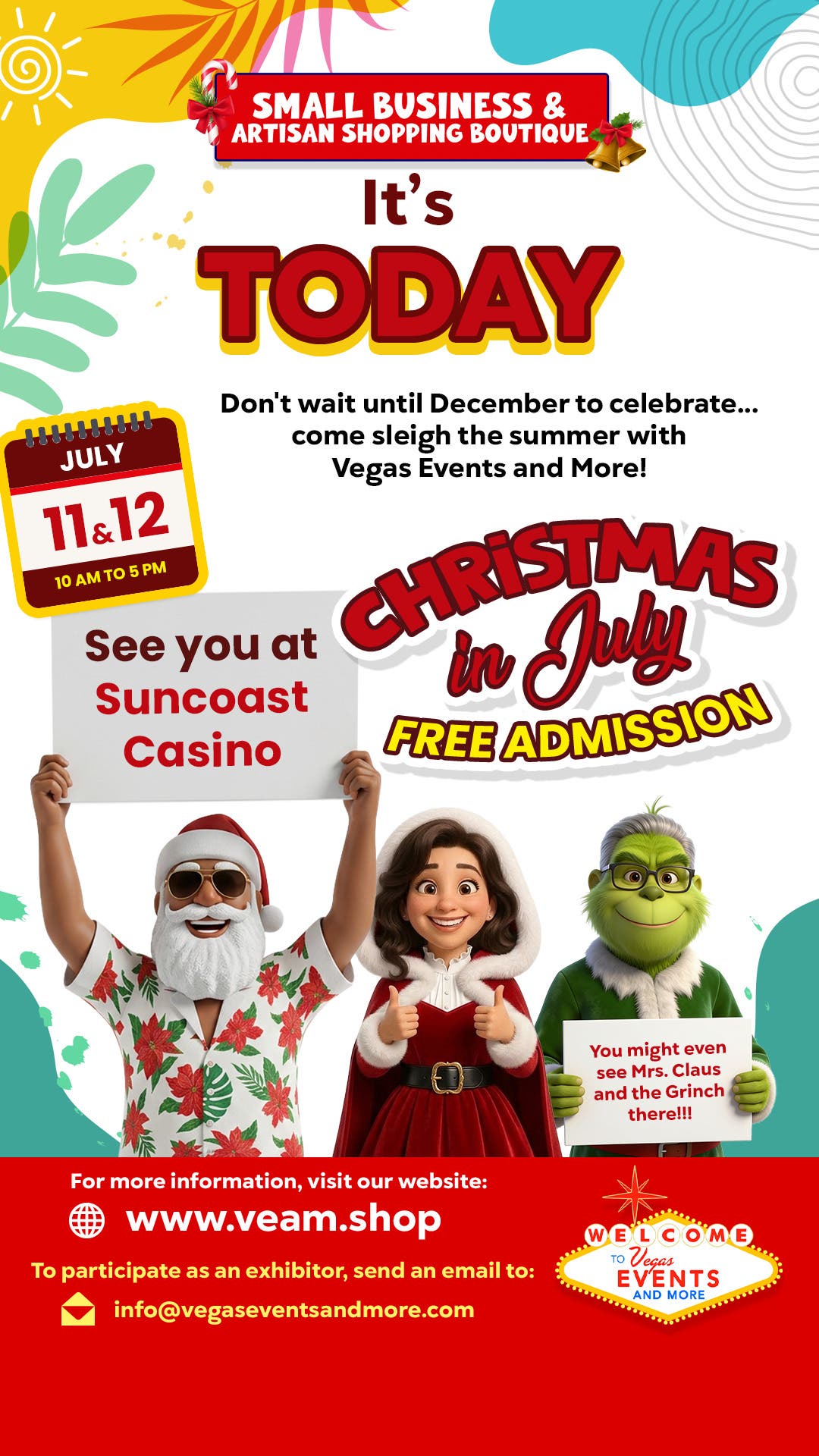 Day 2: Christmas in July 