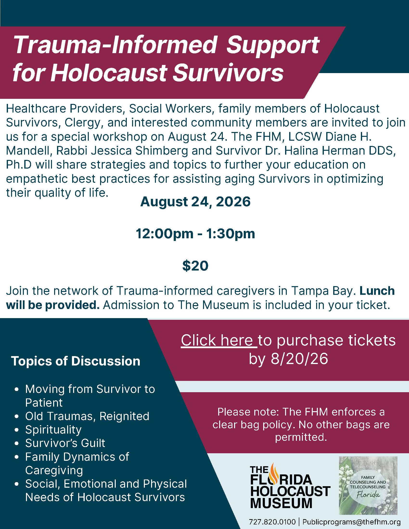 Trauma-Informed Support for Holocaust Survivors