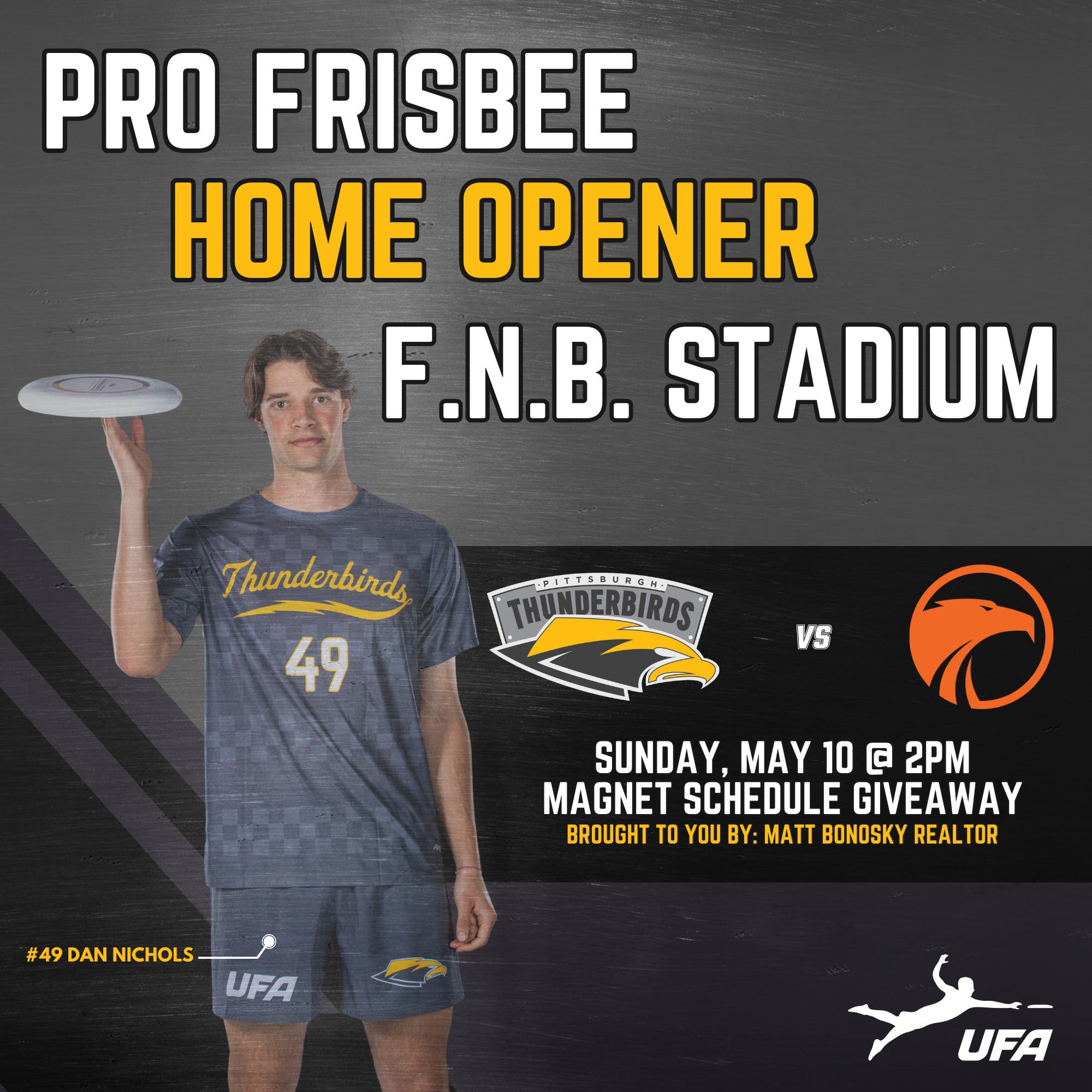Pro Frisbee Home Opener
