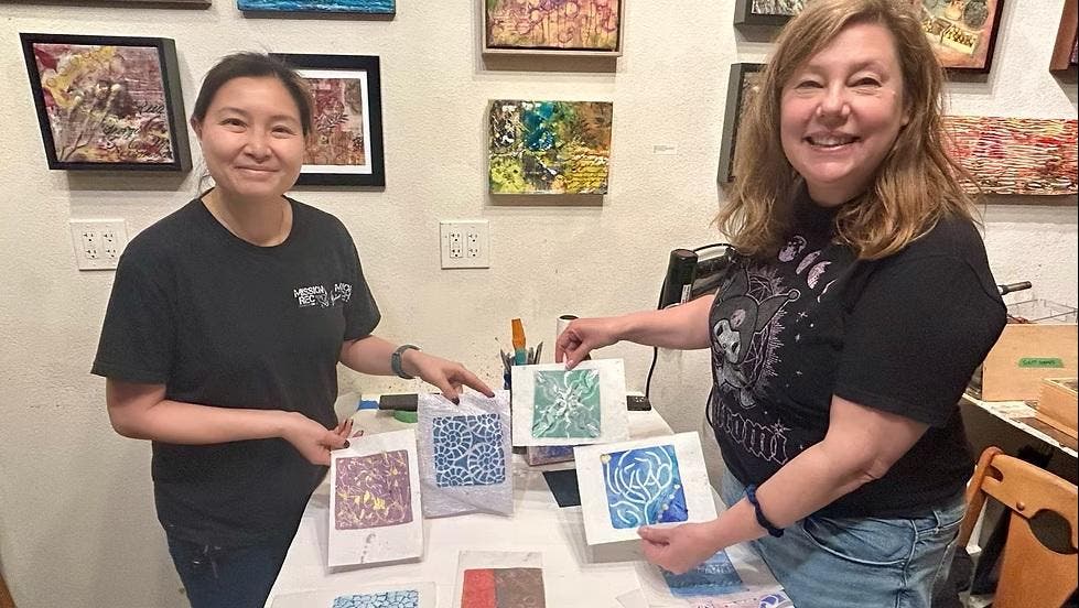 Gelli Printing Workshop