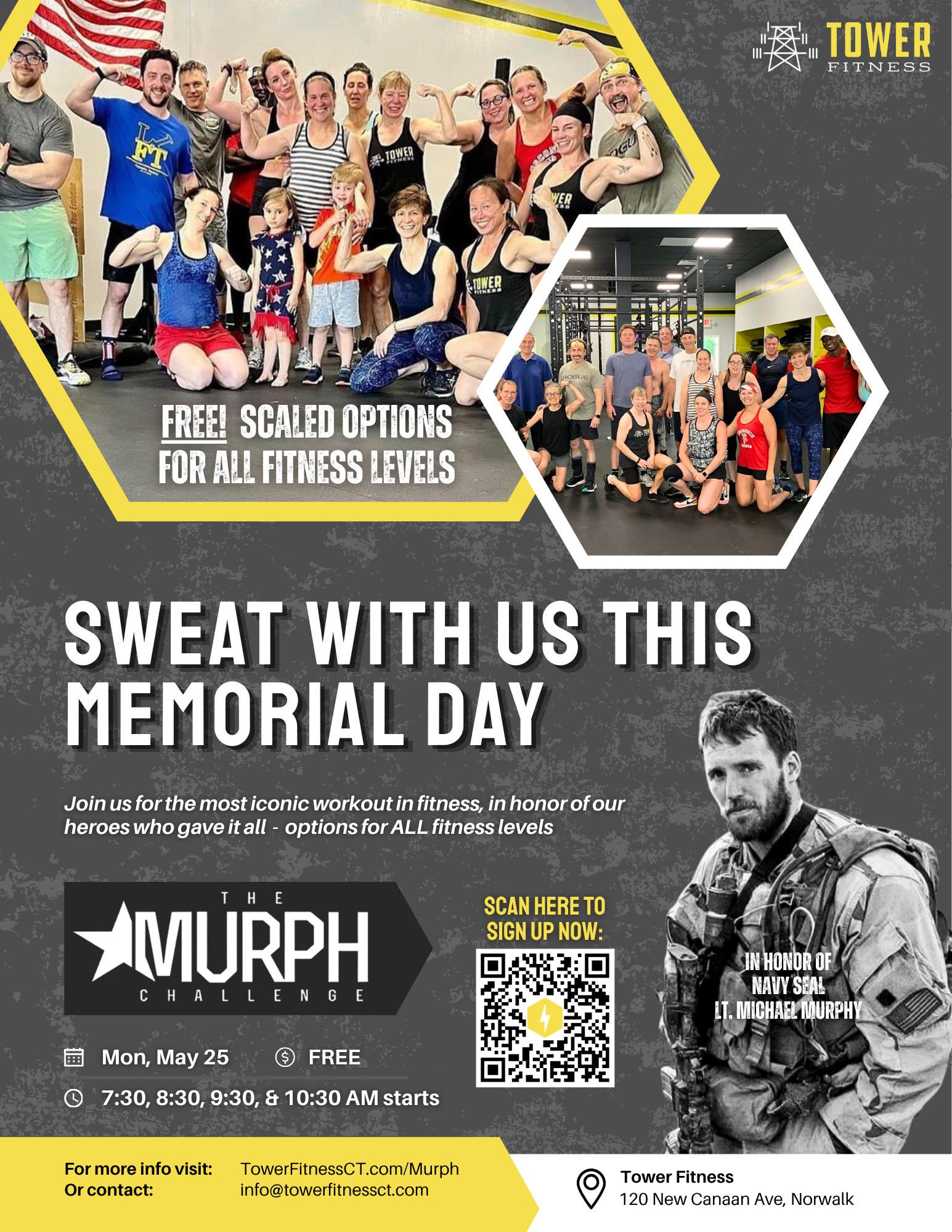 The Murph at Tower Fitness - FREE