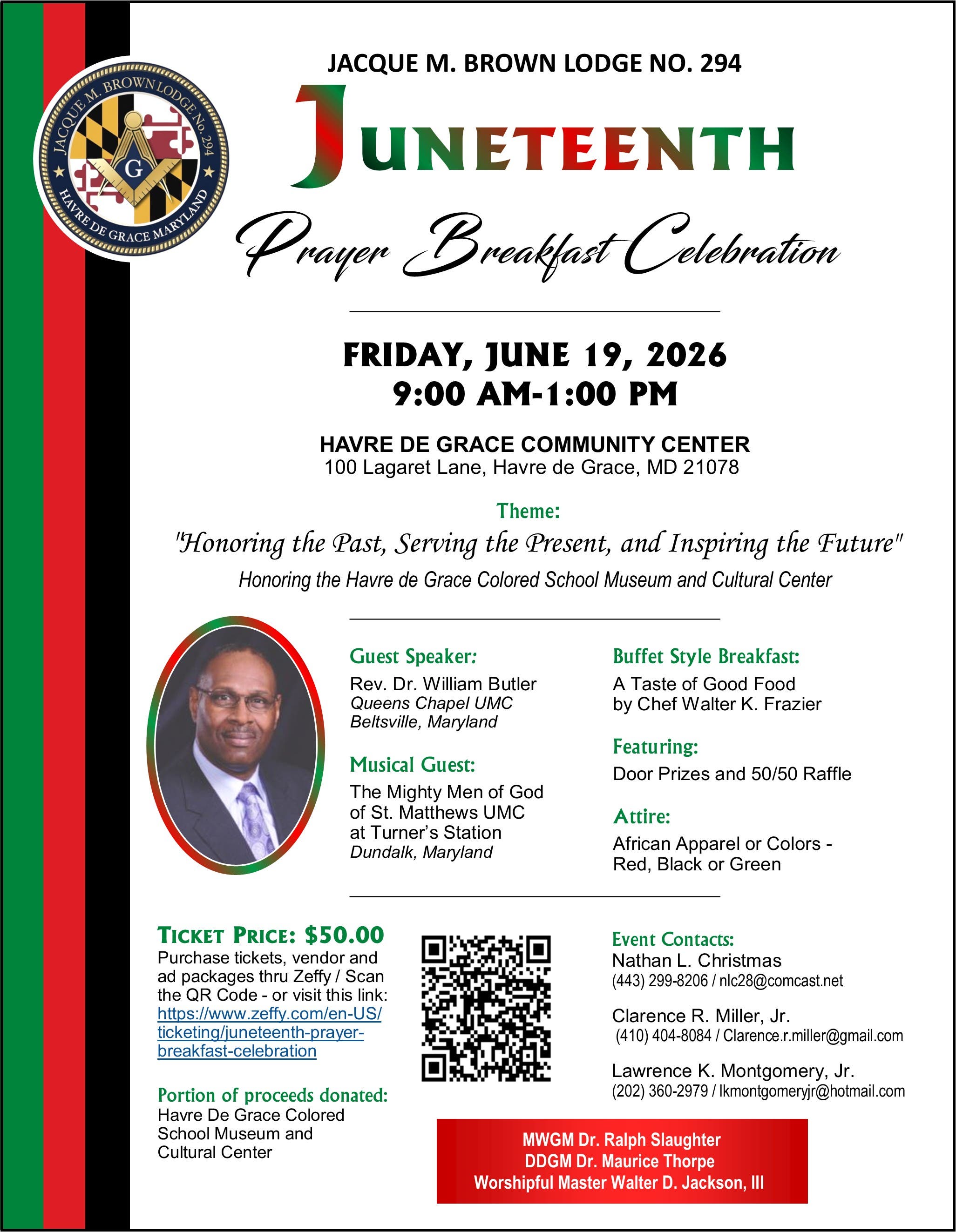 Juneteenth Celebration Prayer Breakfast 