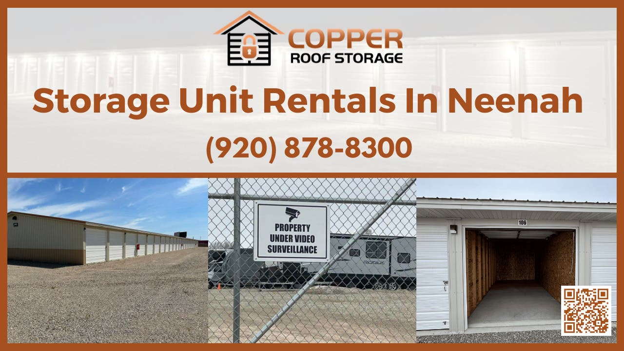 Storage Unit Rentals Near Oshkosh and Neenah at Copper Roof Storage