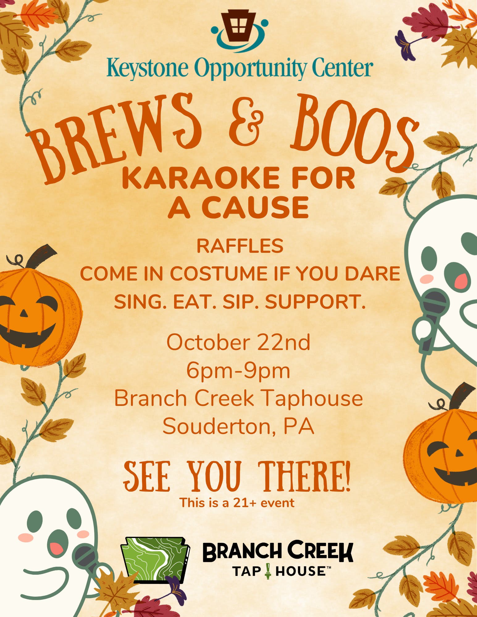 Brews & Boos Karaoke For A Cause