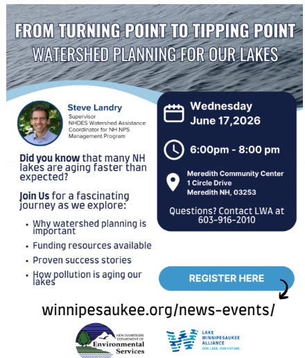 From Turning Point To Tipping Point: Watershed Planning For Our Lakes