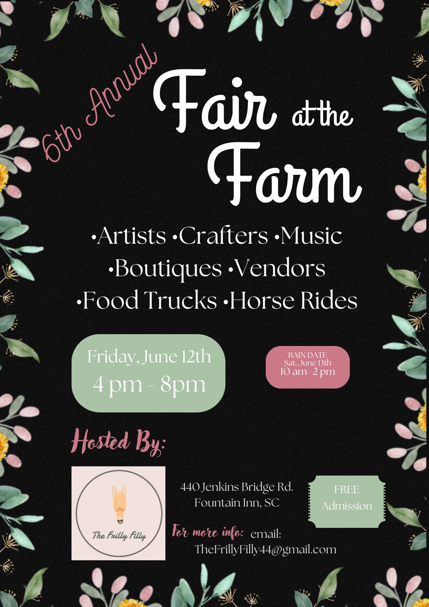 6th Annual Fair At The Farm
