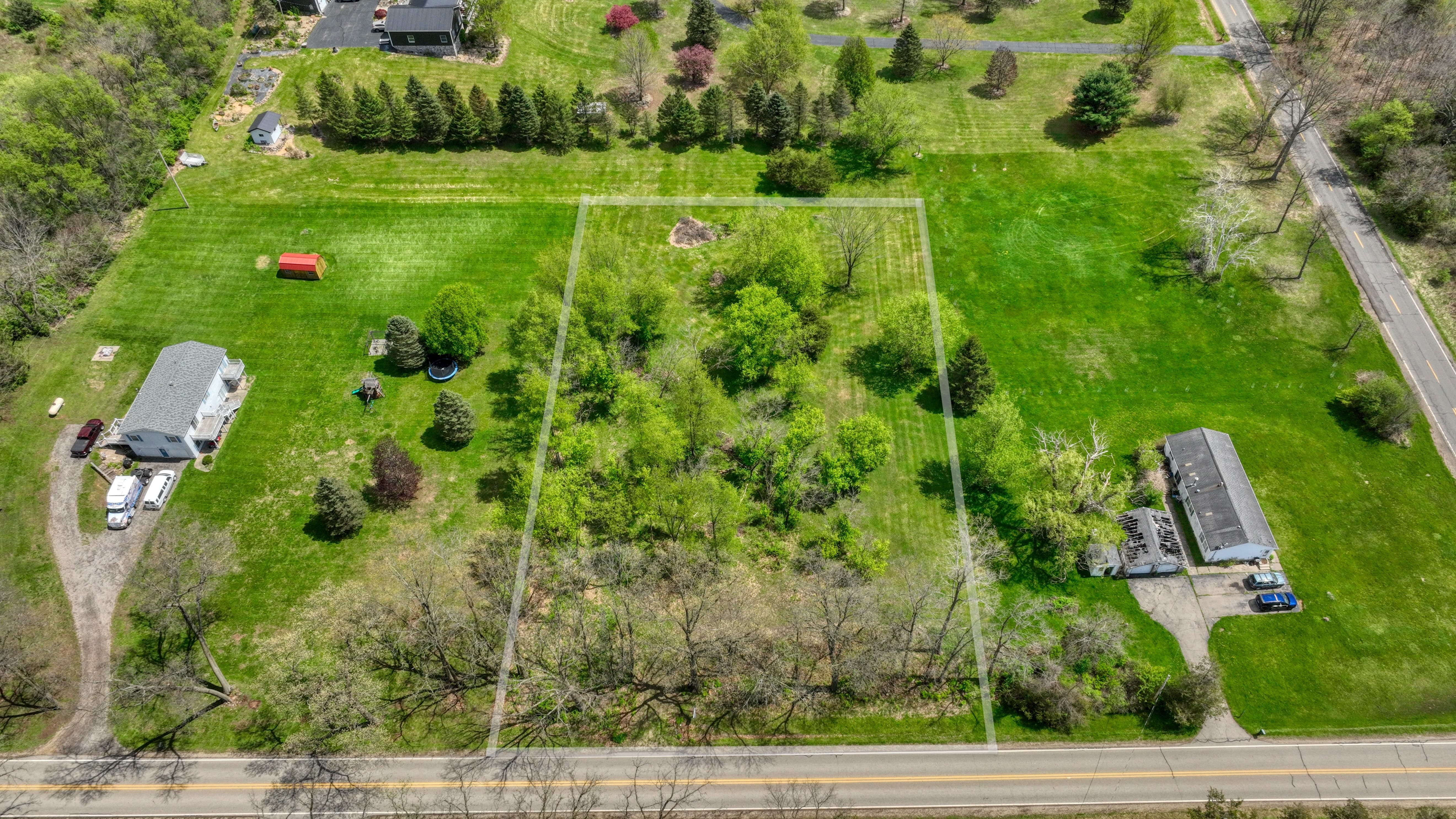 1.54 Acres — Owner Financing $450/mo — Spring Arbor Twp — $55,900
