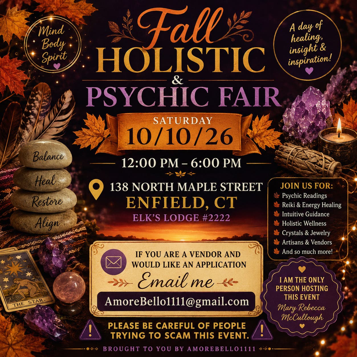 Fall Holistic & Psychic Fair