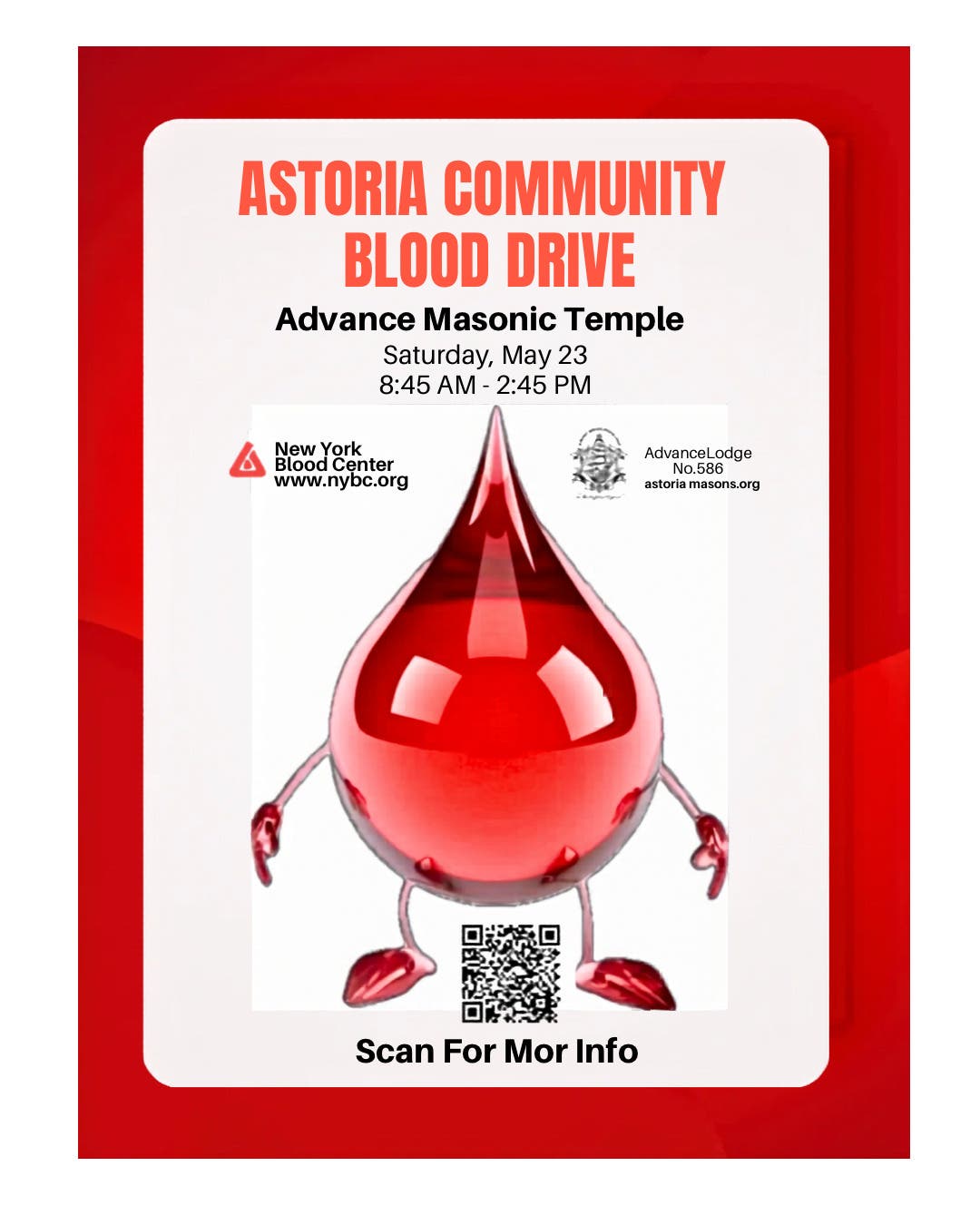 Astoria Community Blood Drive 
