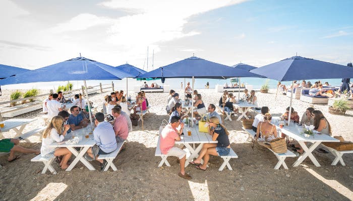 Support Local Dine + Donate Program at Navy Beach Restaurant