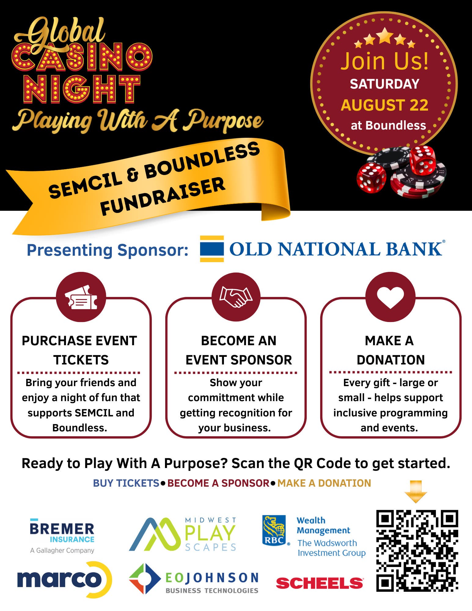 Global Casino Night - Playing with a Purpose