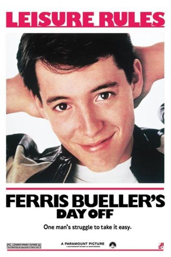 Come See Ferris Bueller’s Day Off on Friday, June 5th, 2026, At Rooftop Cinema Club