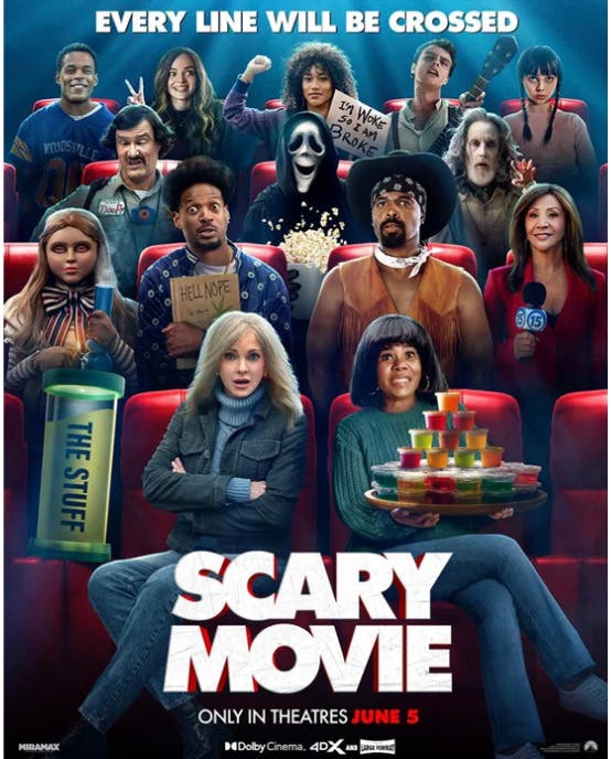 Come See Scary Movie on Saturday, June 13, 2026, At Rooftop Cinema Club 