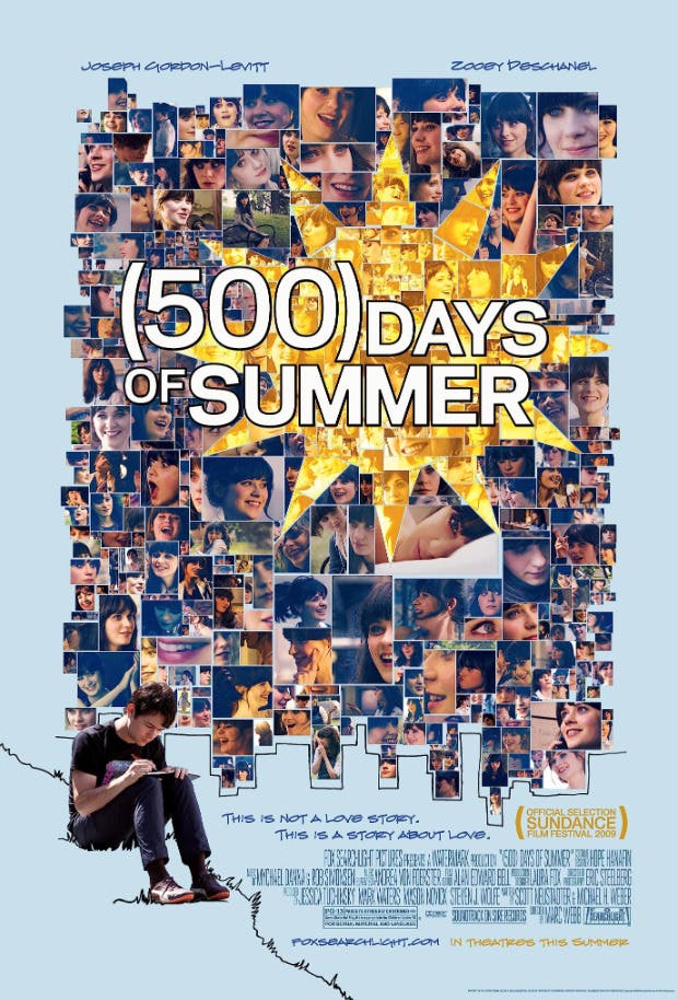 Come See 500 Days of Summer on Sunday, June 14, 2026, At Rooftop Cinema Club