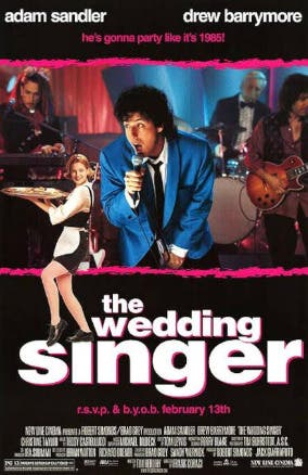Come See The Wedding Singer on Sunday, July 5th, 2026, At Rooftop Cinema Club 
