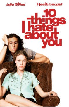 Come See 10 Things I Hate About You on Sunday, August 9th, 2026, At Rooftop Cinema Club 