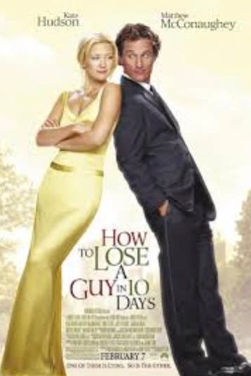 Come See How to Lose a Guy in 10 Days on Sunday, August 9th, 2026, At Rooftop Cinema Club 