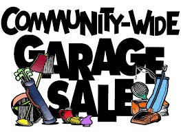 Community Garage Sale Sat 5/16 from 7-1pm