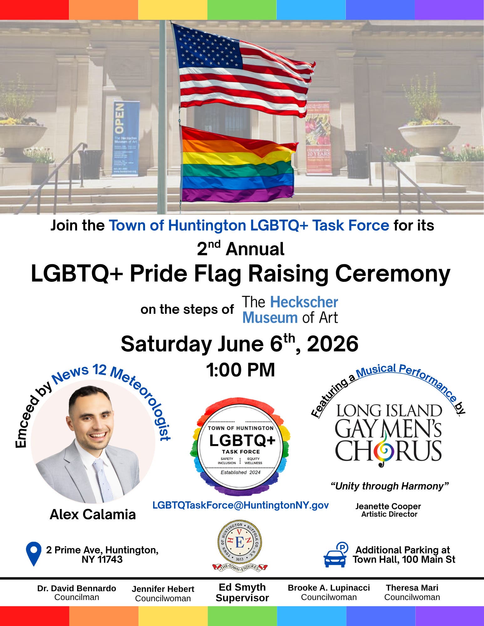 LGBTQ+ Pride Flag Raising Ceremony