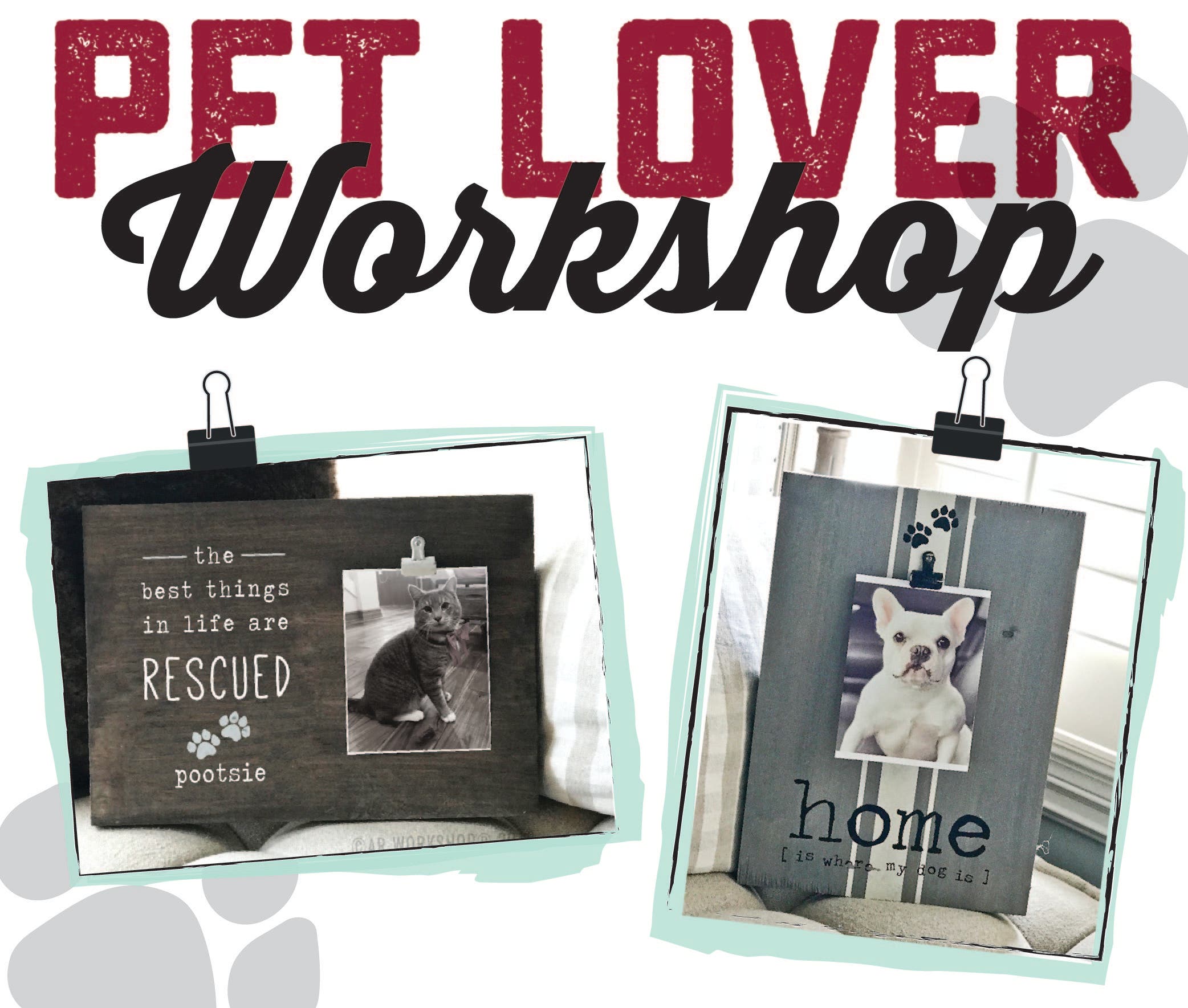 Pet-Lover Workshop!