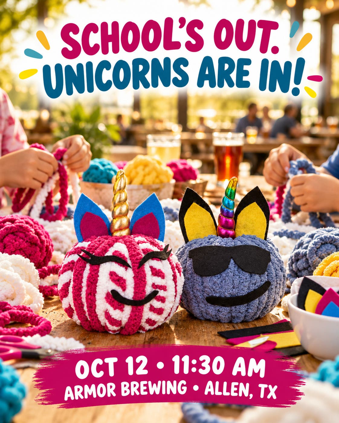 Chunky, Funky, and totally Unicorn!