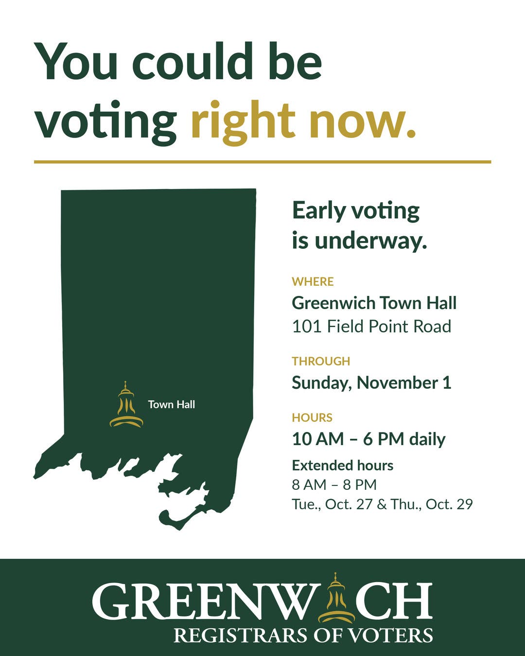 Early Voting Is Underway