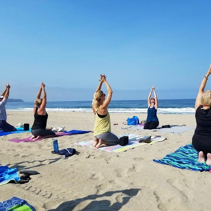 Beach Yoga