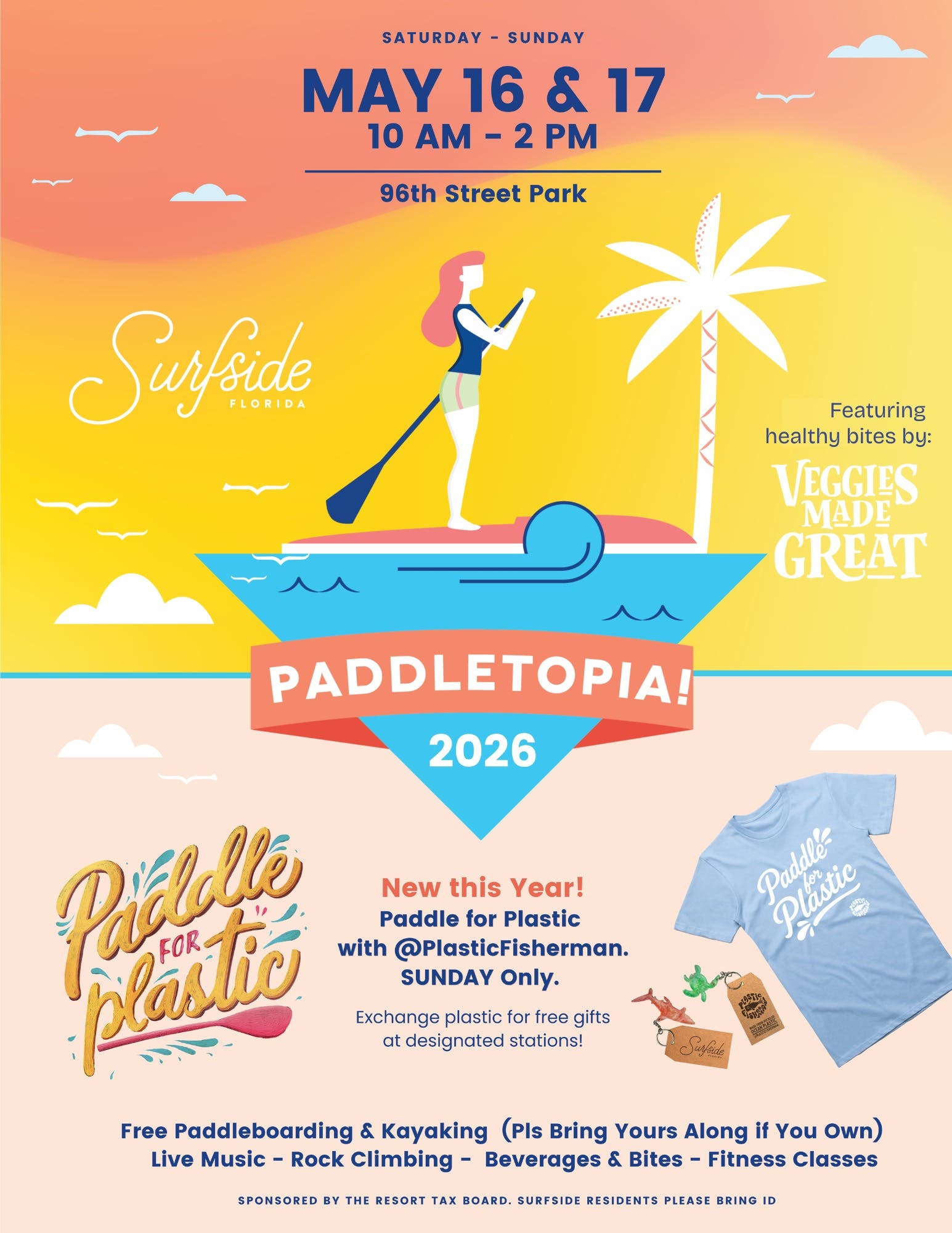Paddletopia Wellness Weekend: Paddle, Play & Snack With Veggies Made Great