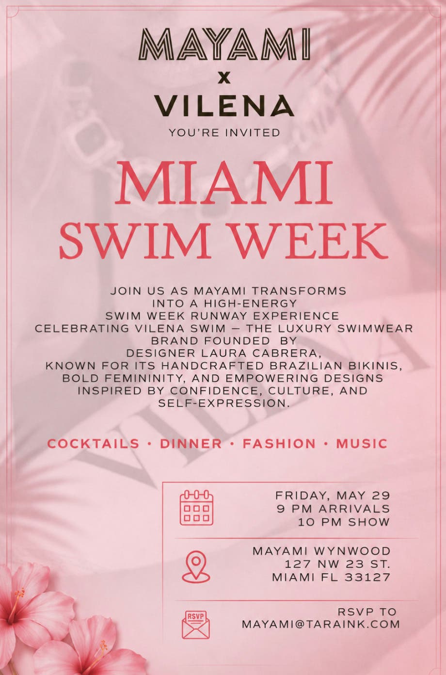 MAYAMI x VILENA Swim Week Fashion Presentation