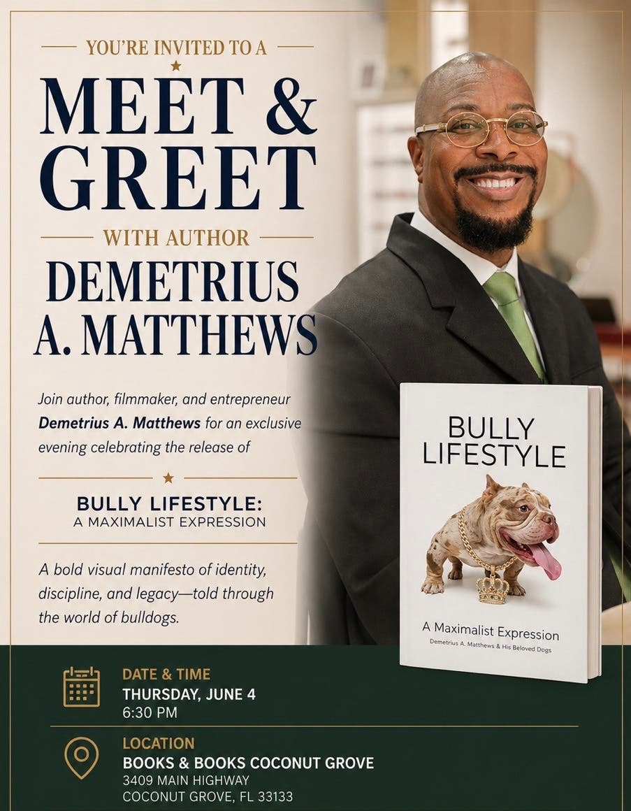 Bully Lifestyle | An Evening with Demetrius A. Matthews