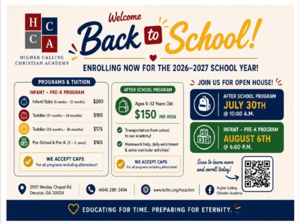 Higher Calling Christian Academy