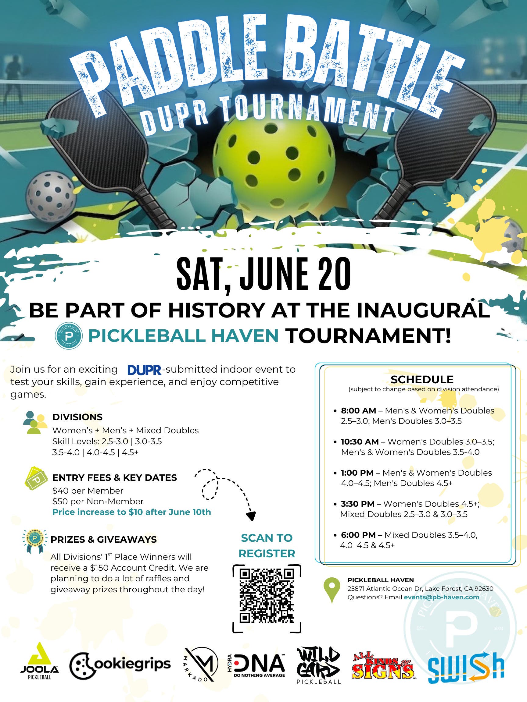 Pickleball Paddle Battle Dupr Tournament 