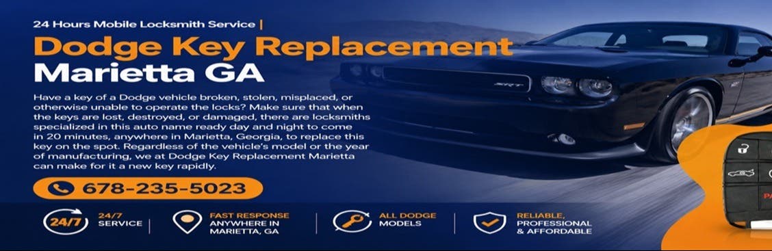 Dodge Key Replacement Marietta