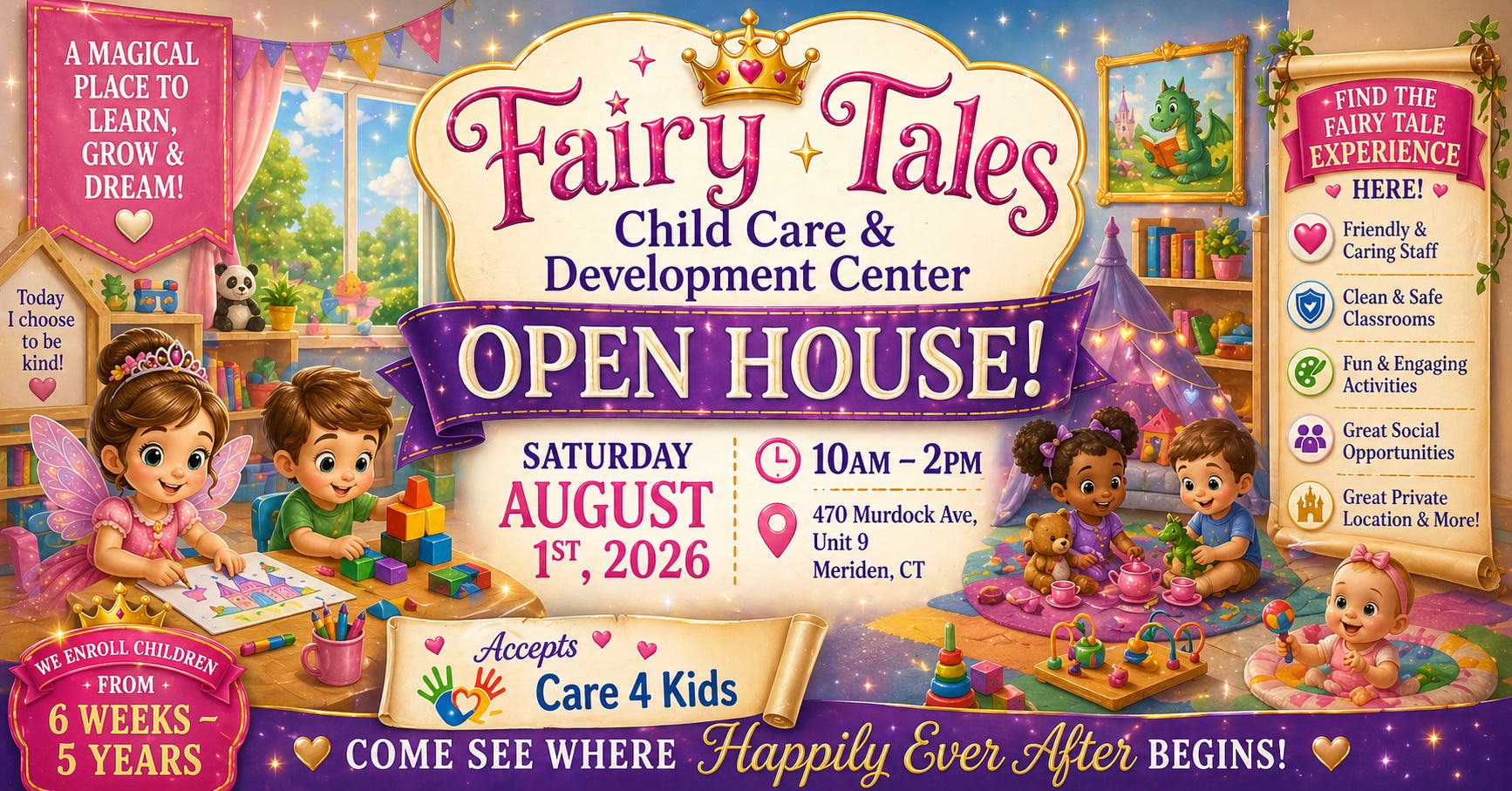 Fairy Tales Child Care & Development Center Open House