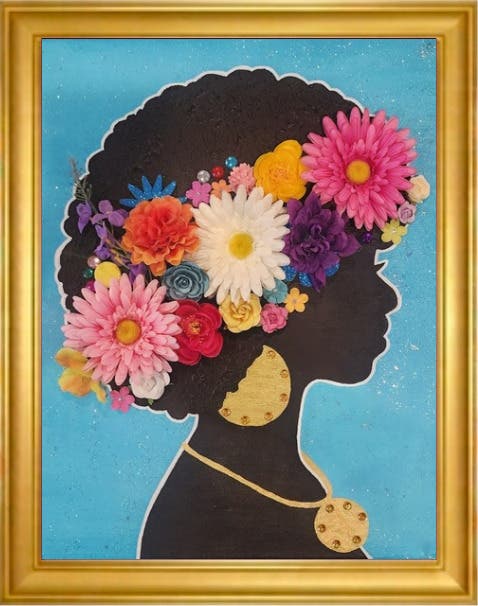 Blooming Reign: A 3D Mixed-Media Workshop