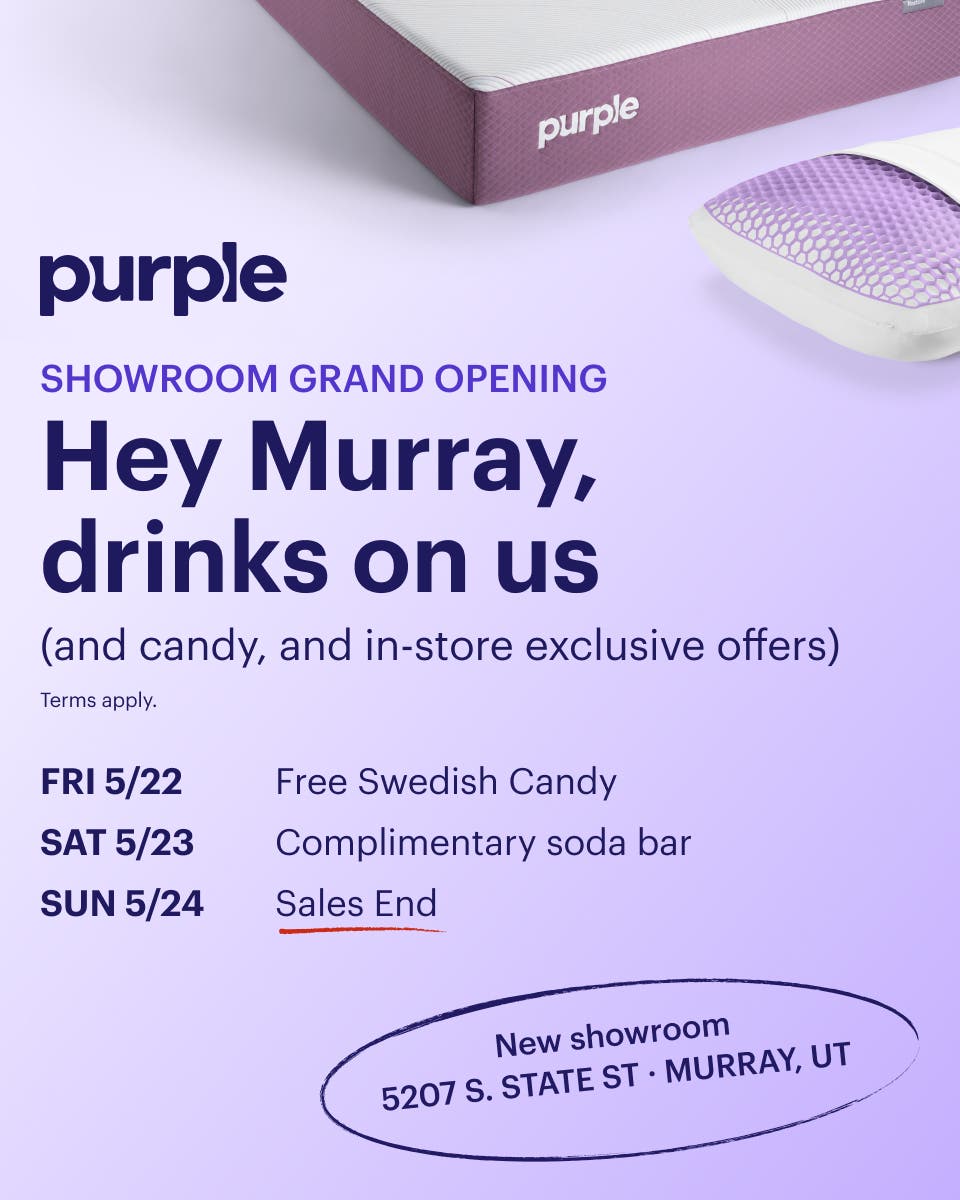 NEW Murray Purple Showroom Grand Opening At 53rd & State