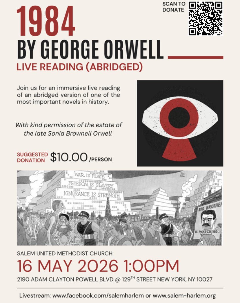 1984 By George Orwell Live Reading (Abridged)
