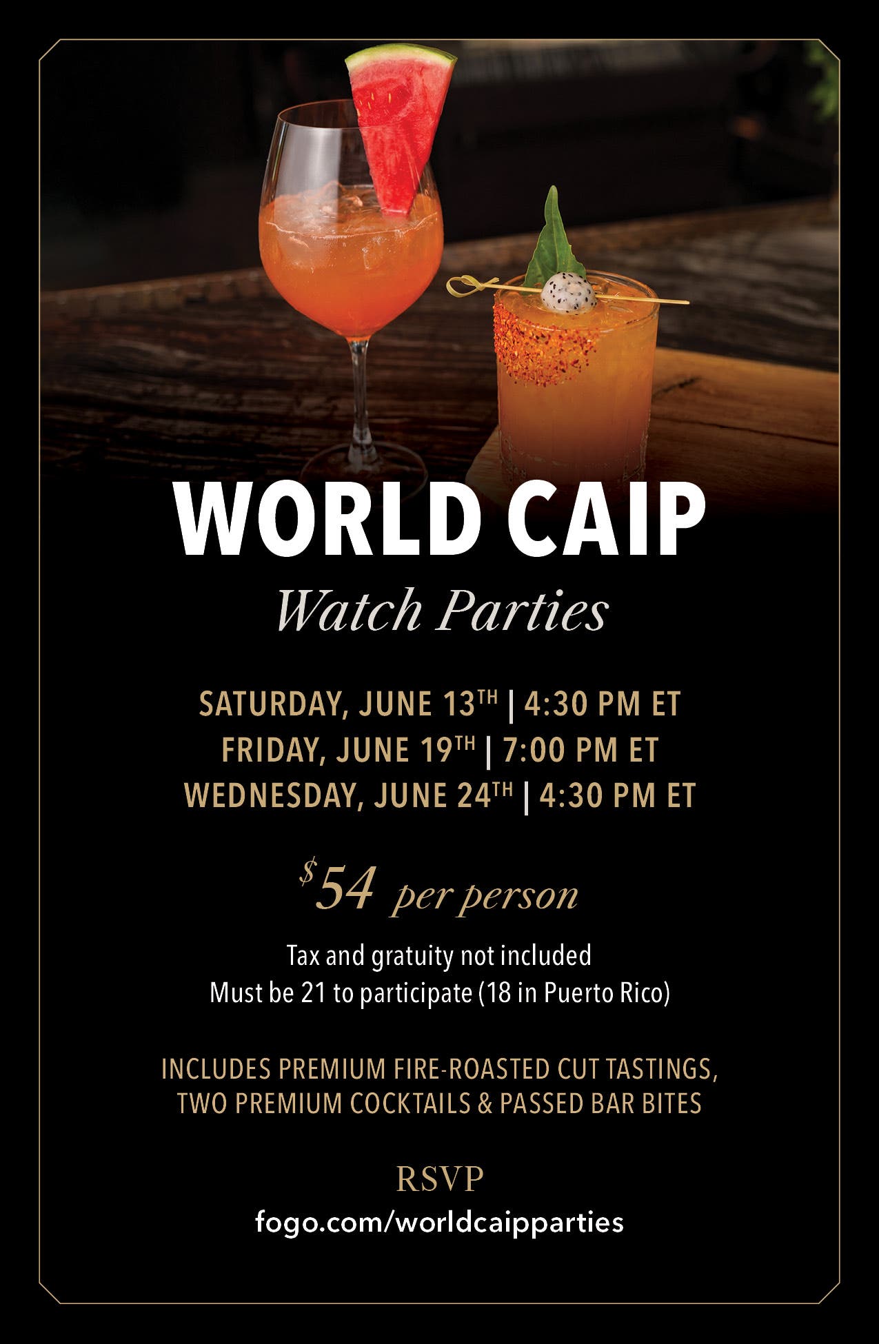 World Caip Watch Parties