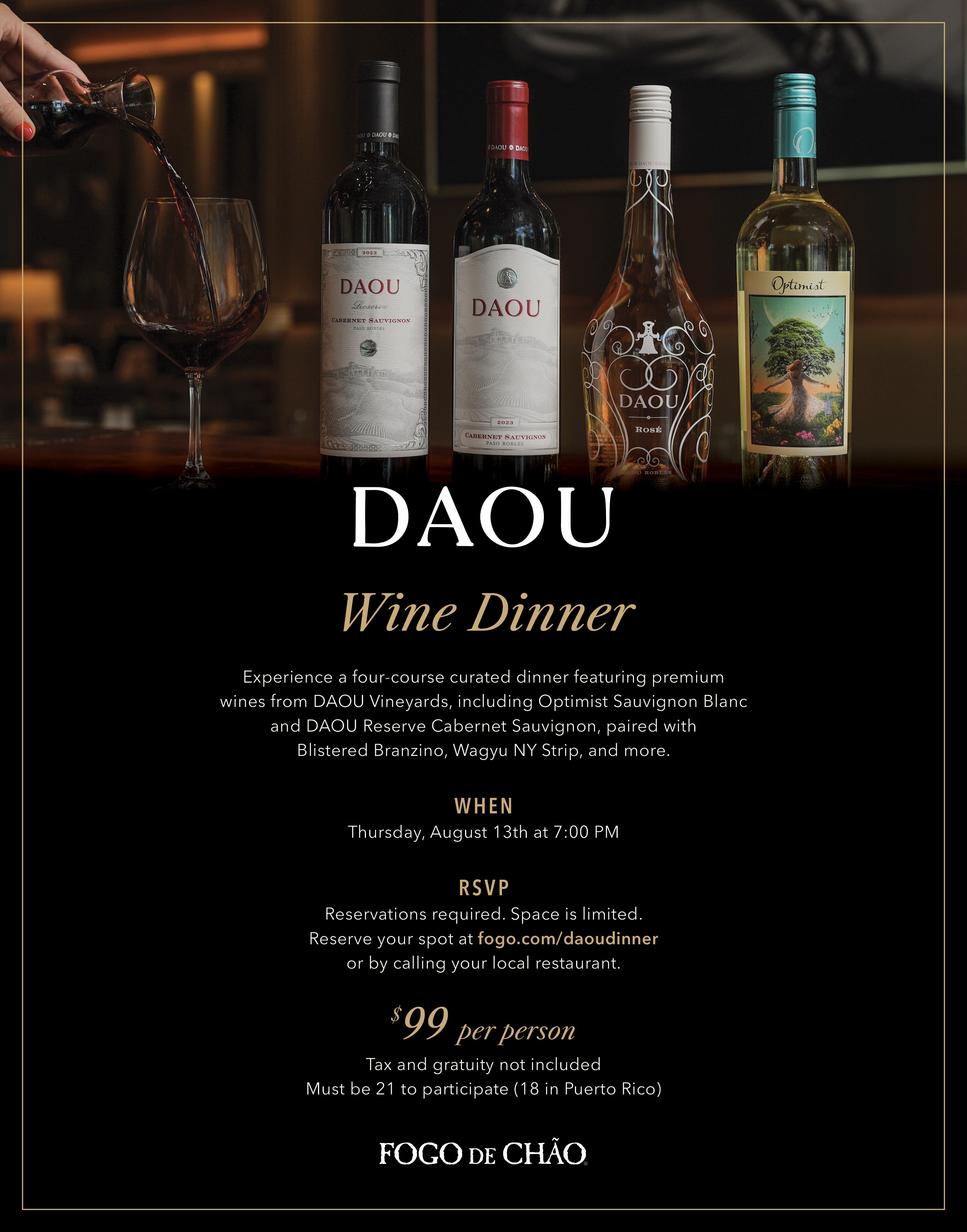 Daou Wine Dinner