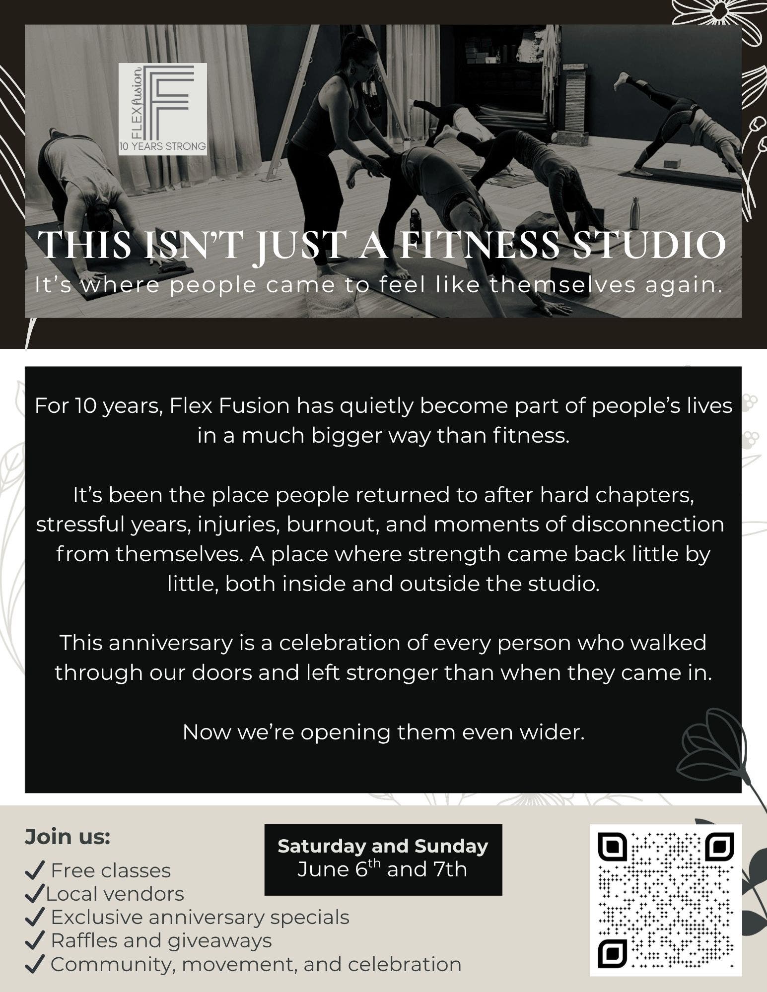 Flex Fusion 10 Year Anniversary Celebration