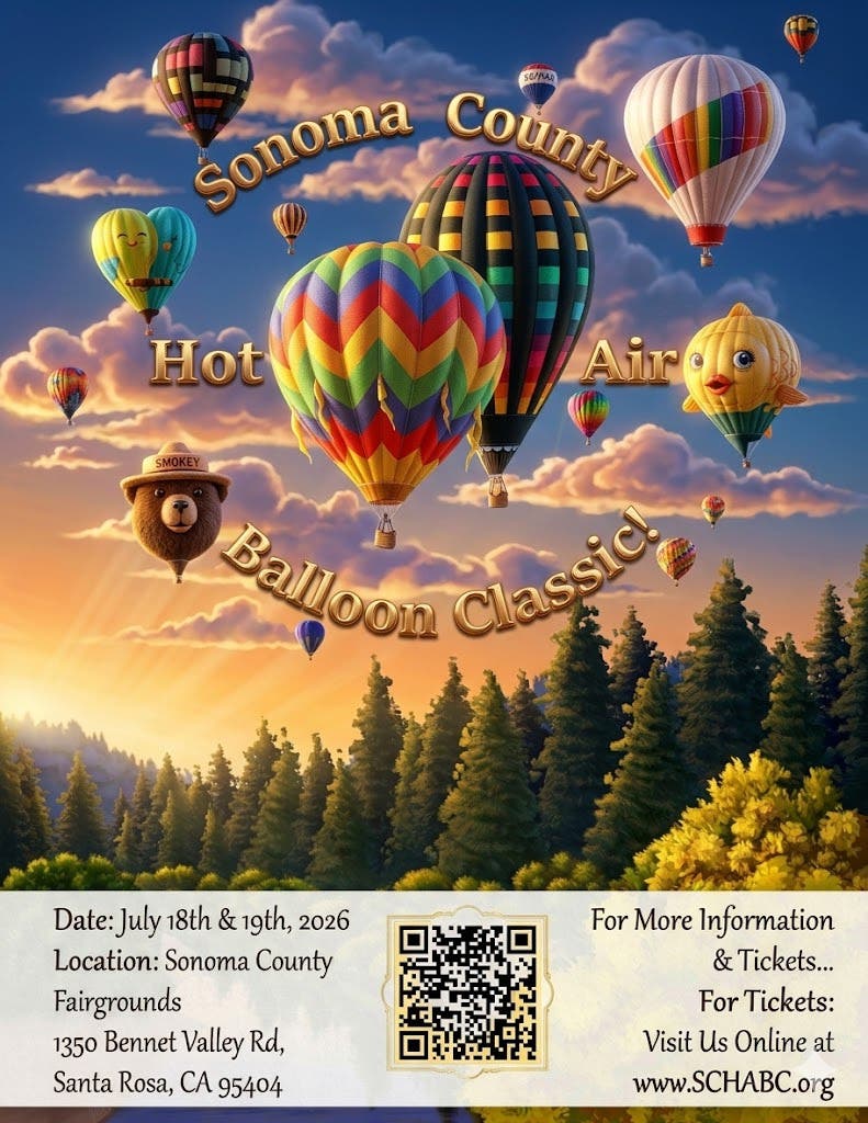 Sonoma County Hot Air Balloon Classic