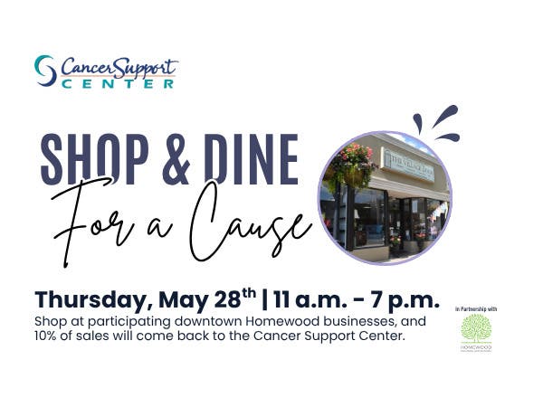 Shop and Dine for a Cause 
