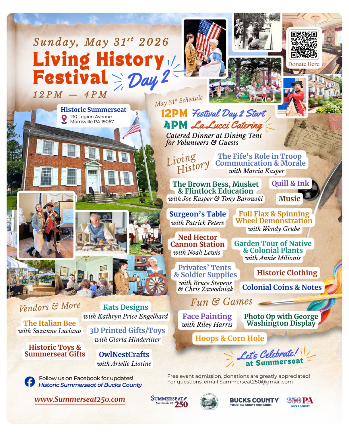 Living History Festival, Day 2