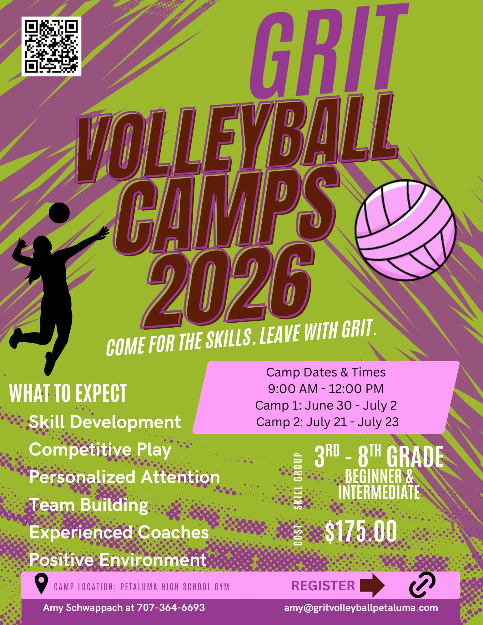 Grit Volleyball Camps 2026