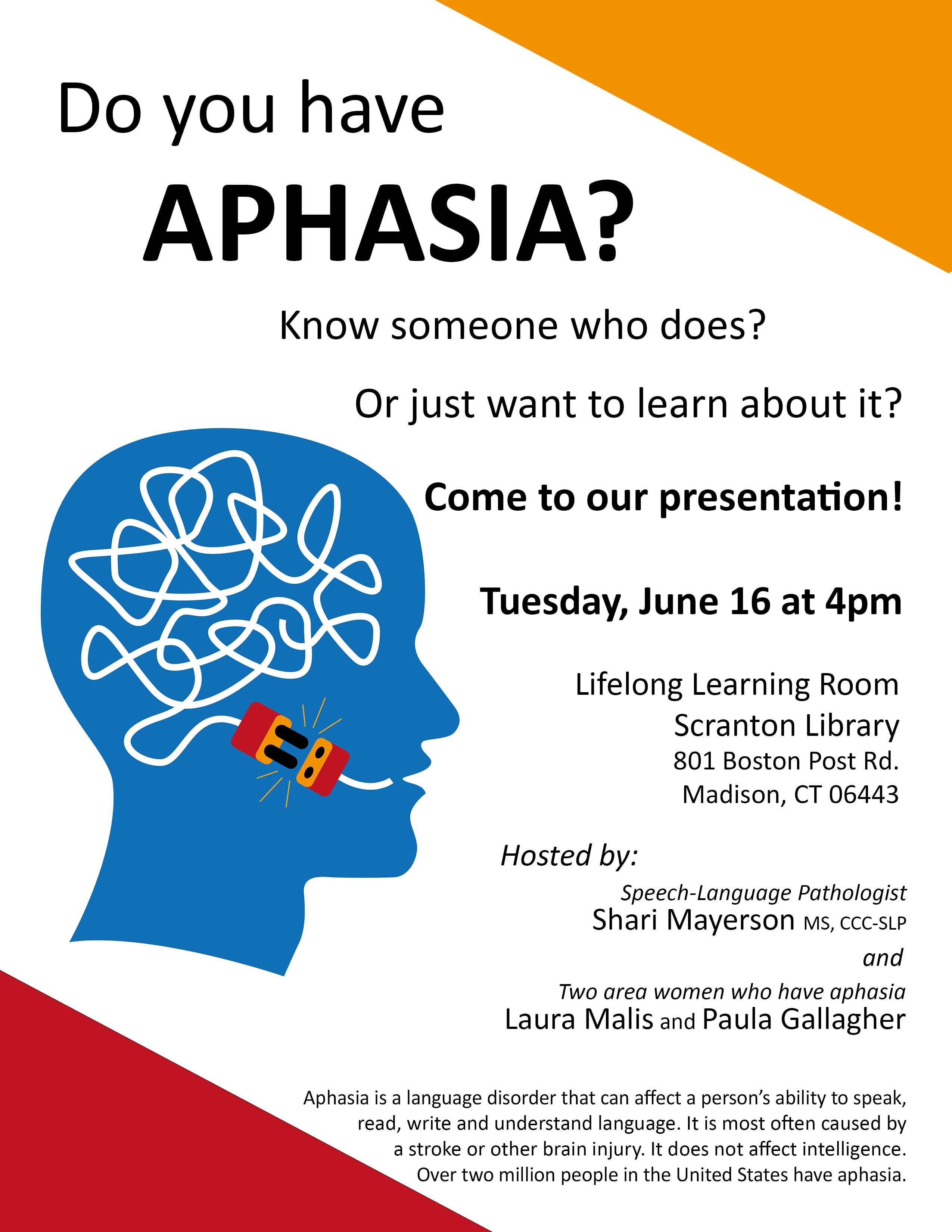 Aphasia Presentation