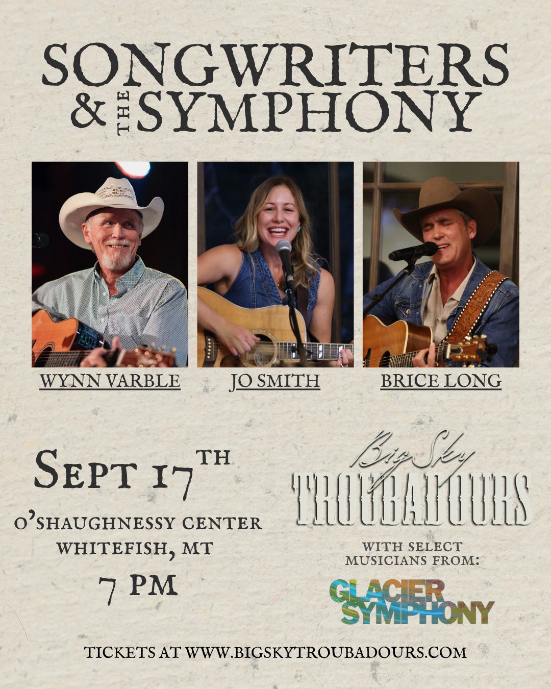 Songwriters & The Symphony