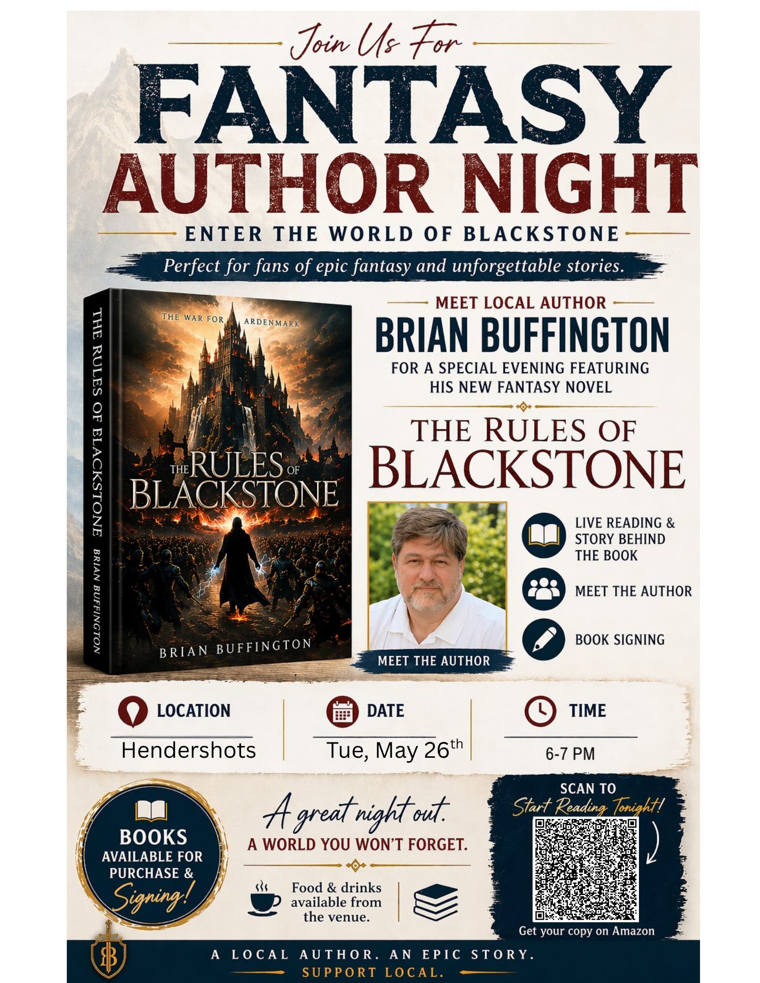 Fantasy Author Night